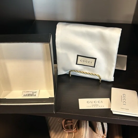 Gucci kingsnake men’s wallet 100% leather - Picture 6 of 9